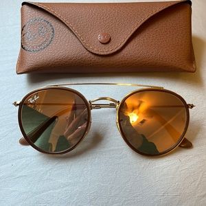 Ray-ban round double bridge sunglasses